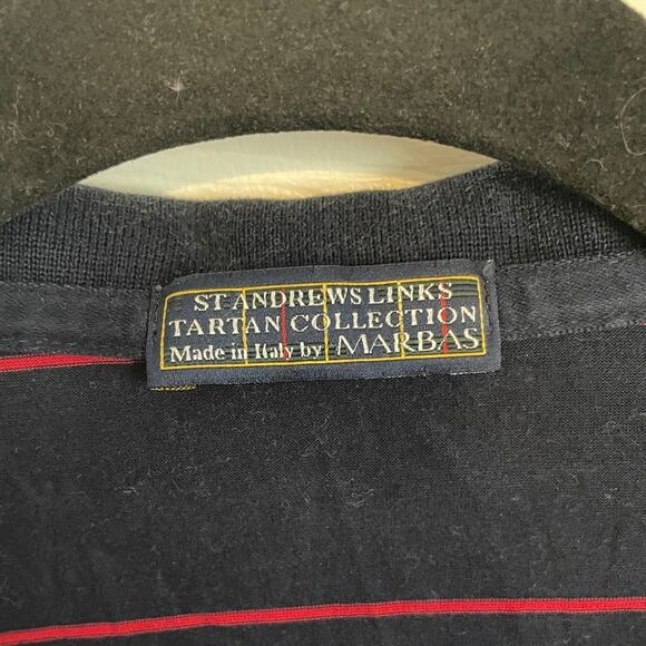 St Andrews Links Tartan Collection Large Mens Polo Made in Italy All Cotton - Picture 4 of 11